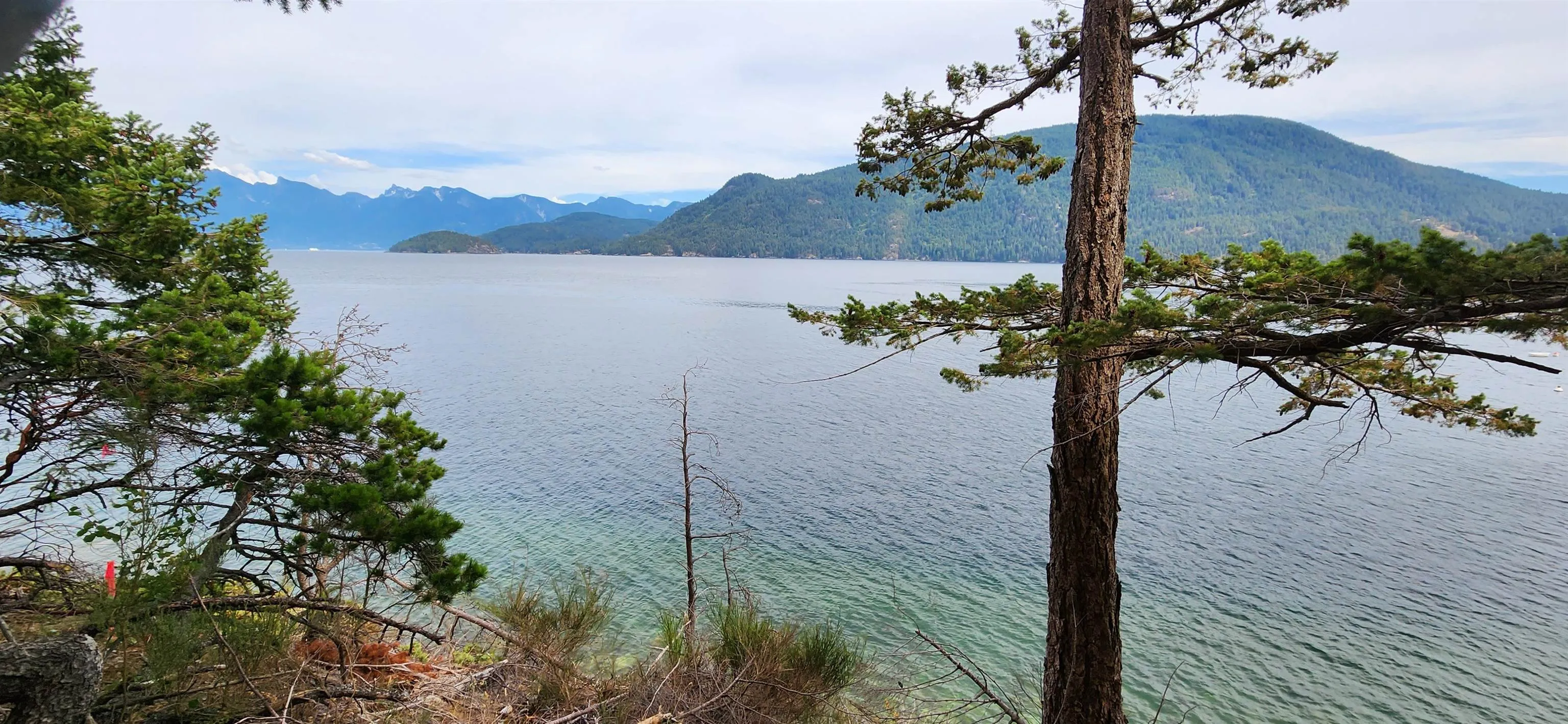 Looking North towards Gambier Island up Collingwood Channel