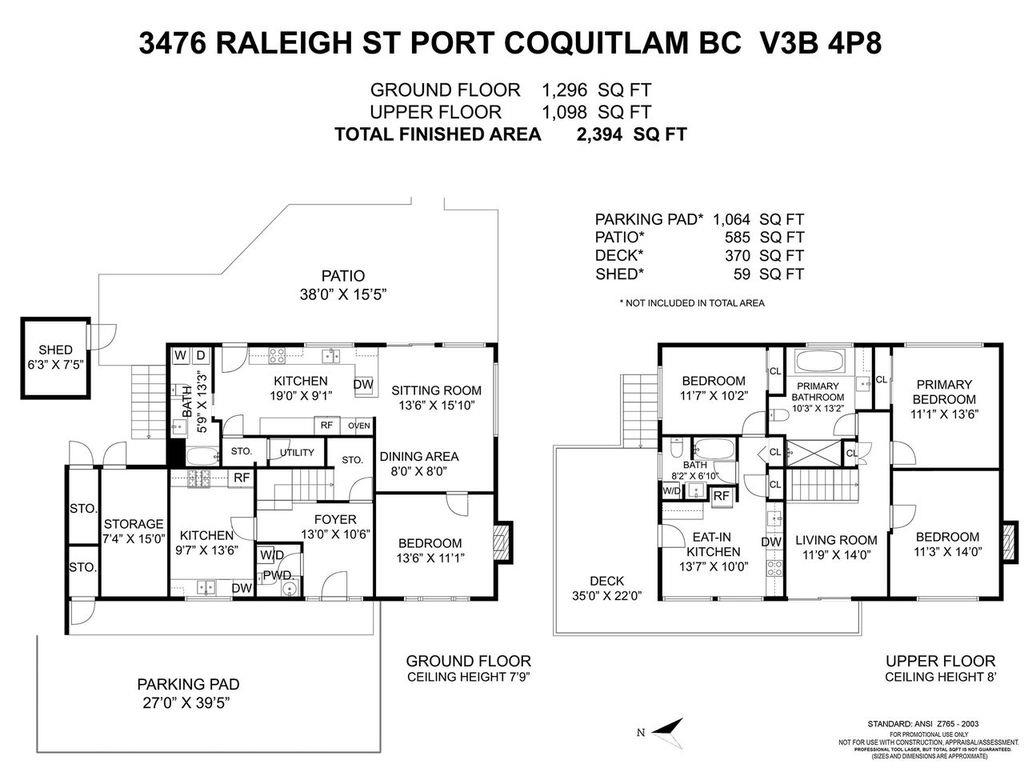 3476 RALEIGH STREET, Port Coquitlam, British Columbia, 4 Bedrooms Bedrooms, ,4 BathroomsBathrooms,Residential Detached,For Sale,R2893726