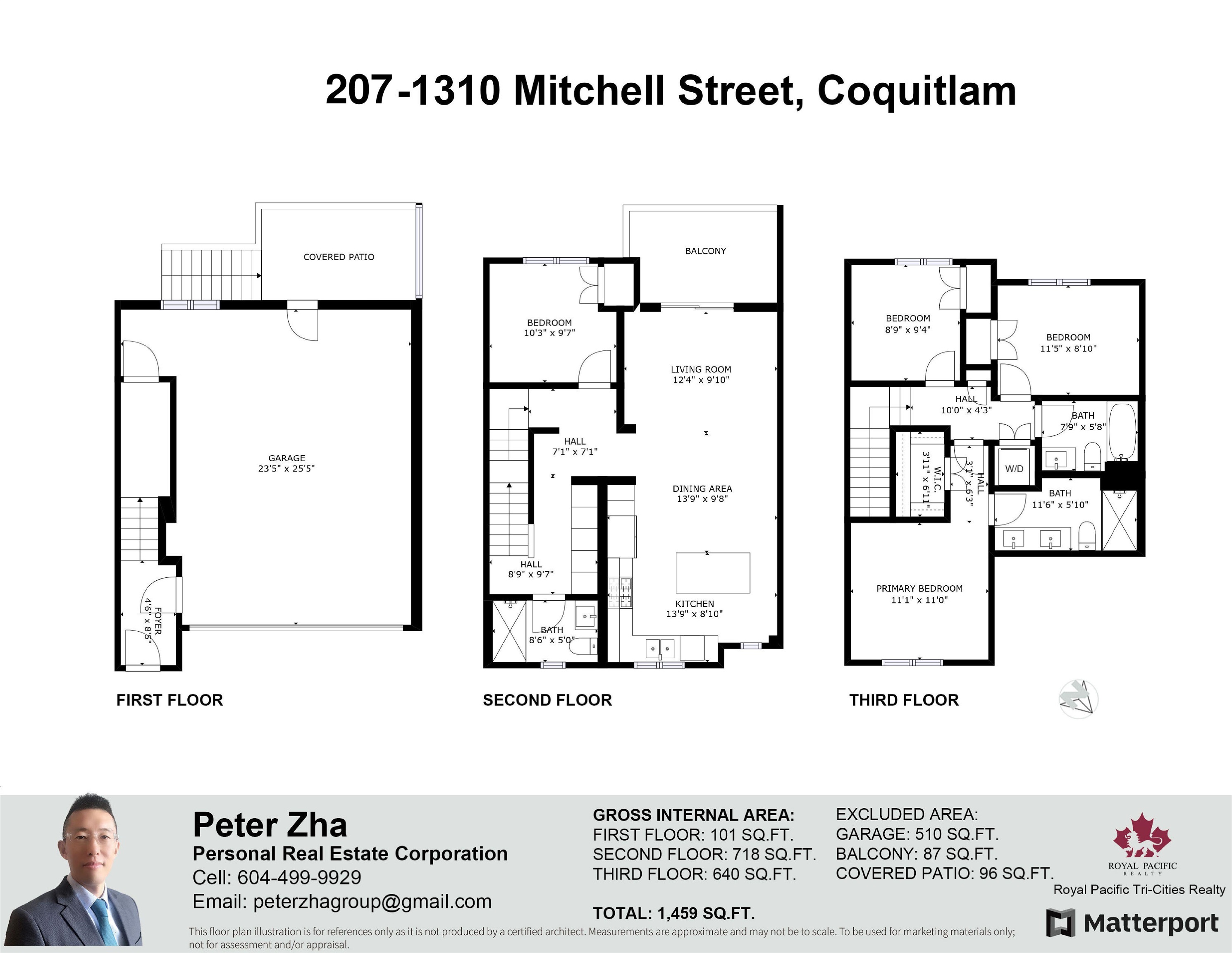 207-1310 MITCHELL STREET, Coquitlam, British Columbia V3E 0N9, 4 Bedrooms Bedrooms, ,3 BathroomsBathrooms,Residential Attached,For Sale,R2892167