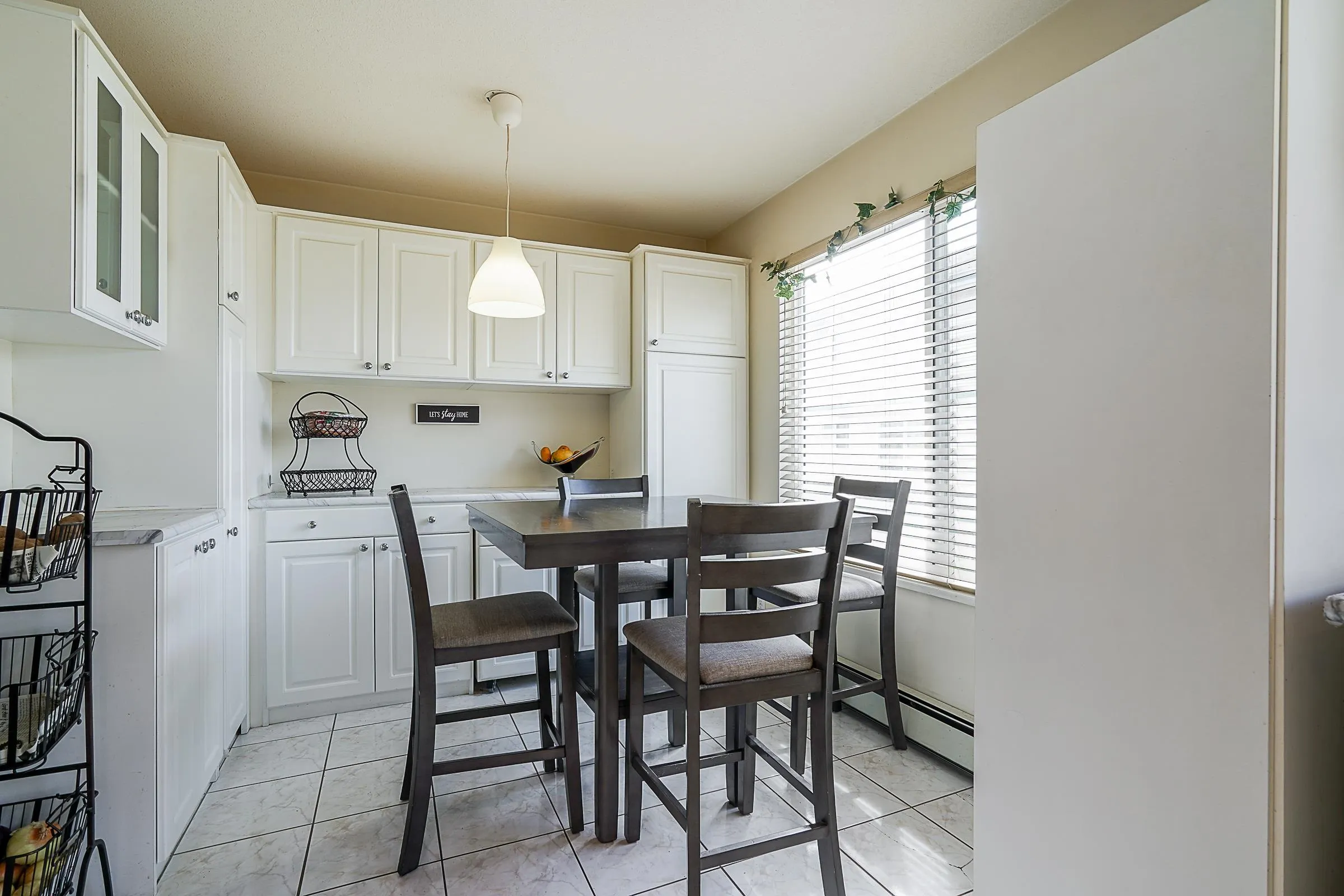 Custom cabinets in Breakfast Nook