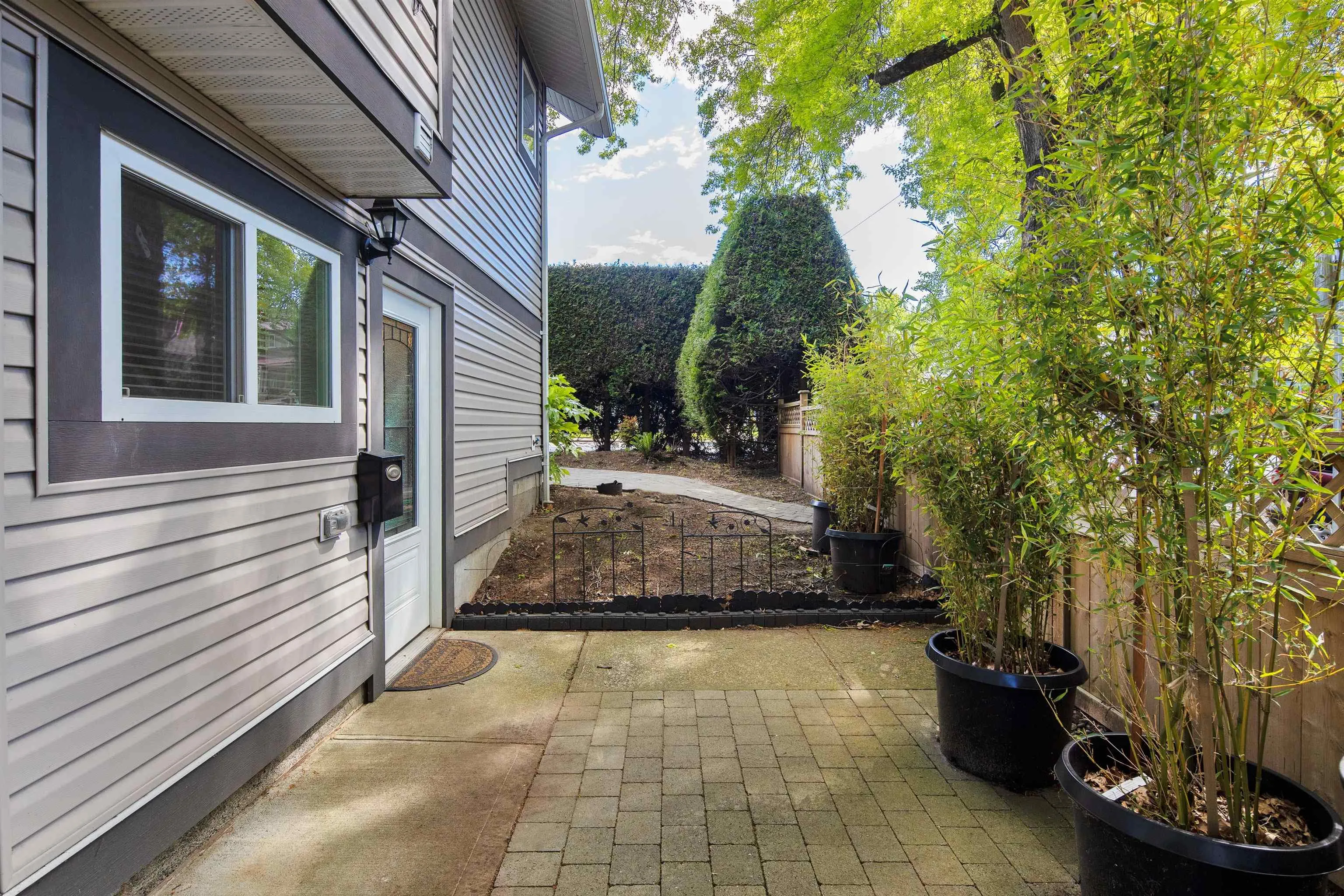 entry area for garden units