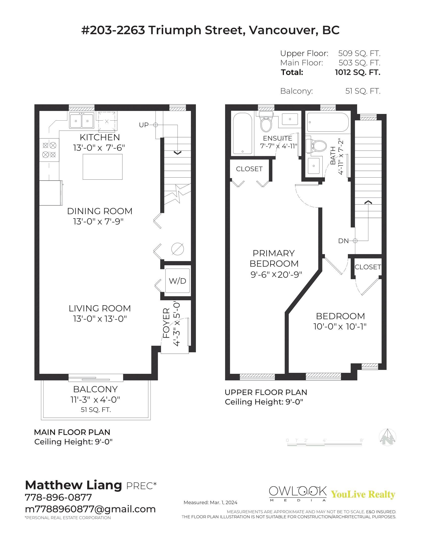 203-2263 TRIUMPH STREET, Vancouver, British Columbia V5L 1L2 R2863915