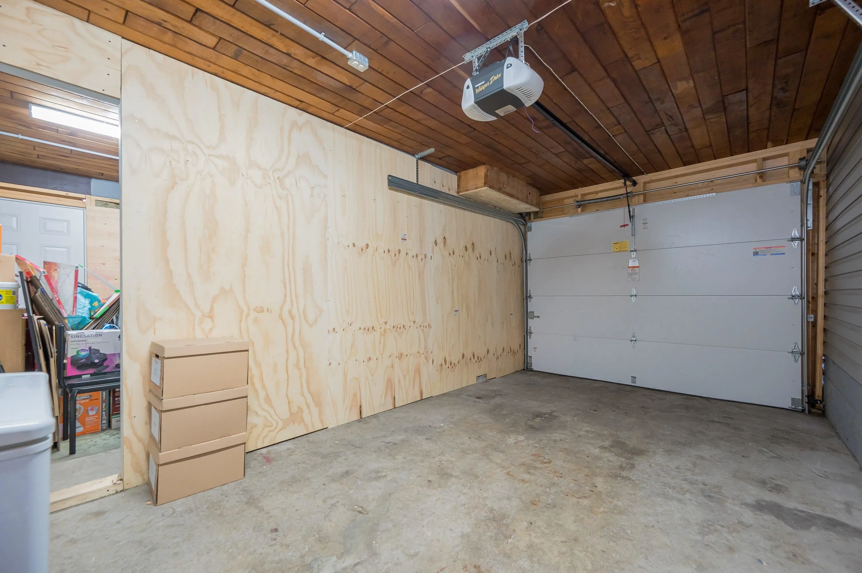 Half Garage of Basement