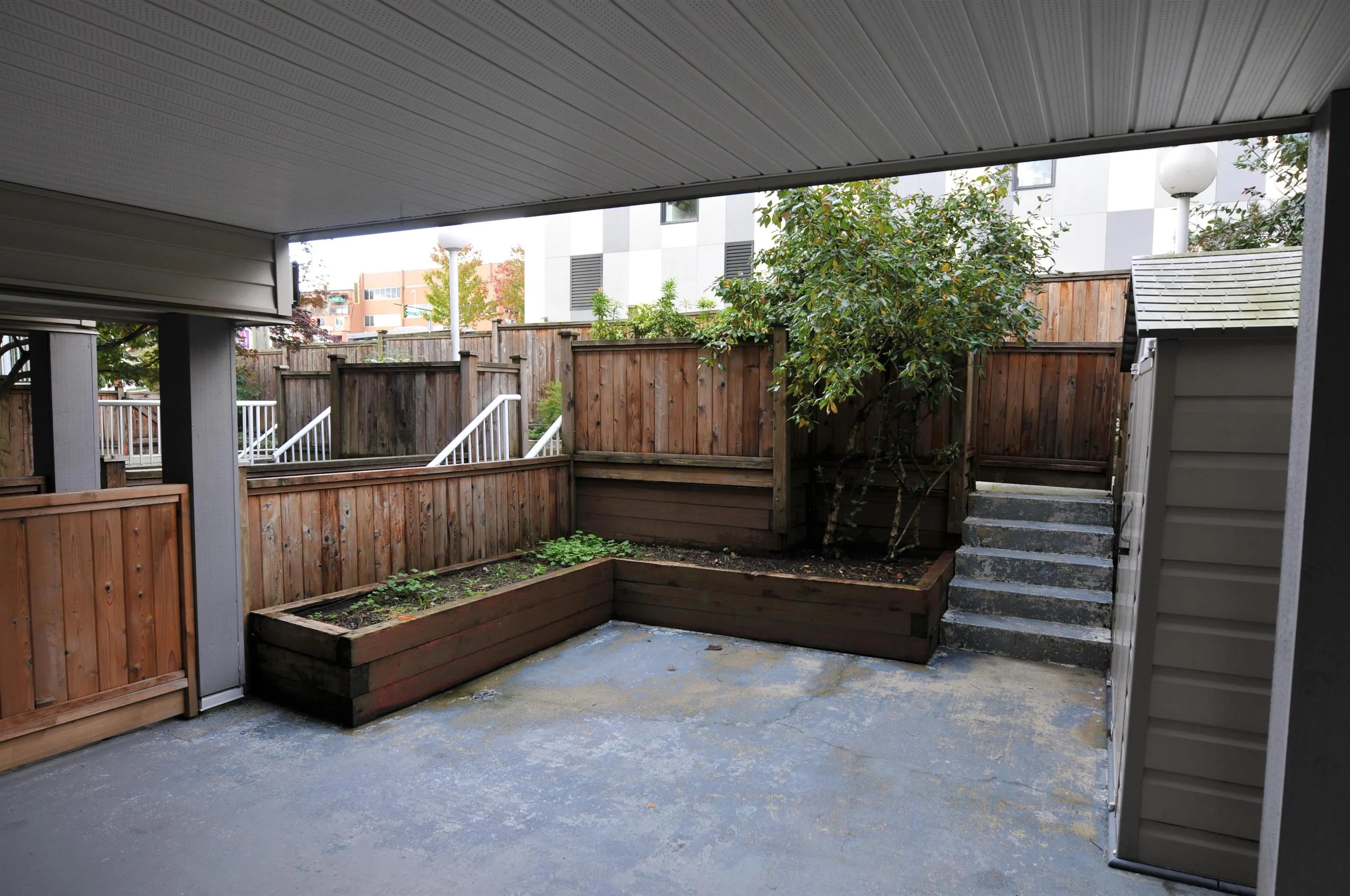 Garden boxes.