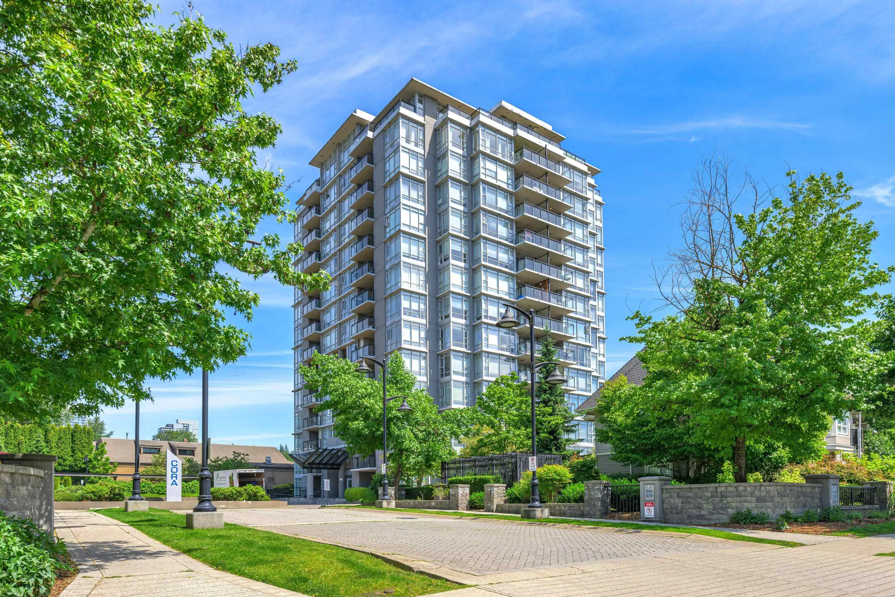 Cora Towers built by Intergulf is conveniently located on the border of Burnaby and Coquitlam, a short walk to Skytrain, Lougheed Mall, H-mart, restaurants, as well as quick access to Highway 1.