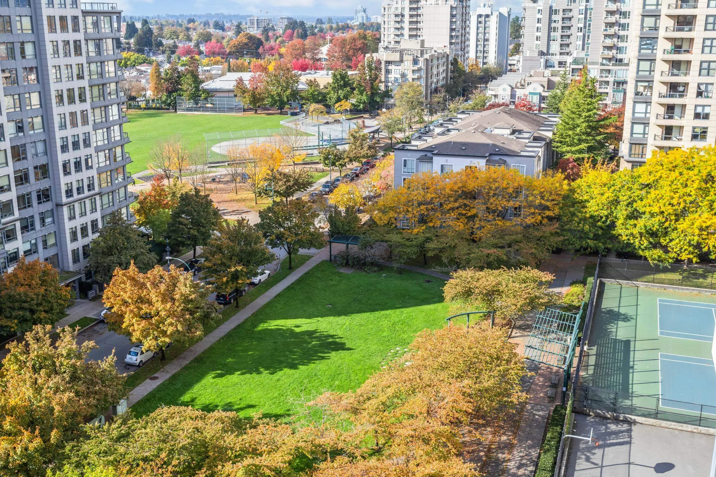 Melbourne Park and Gaston Park view!