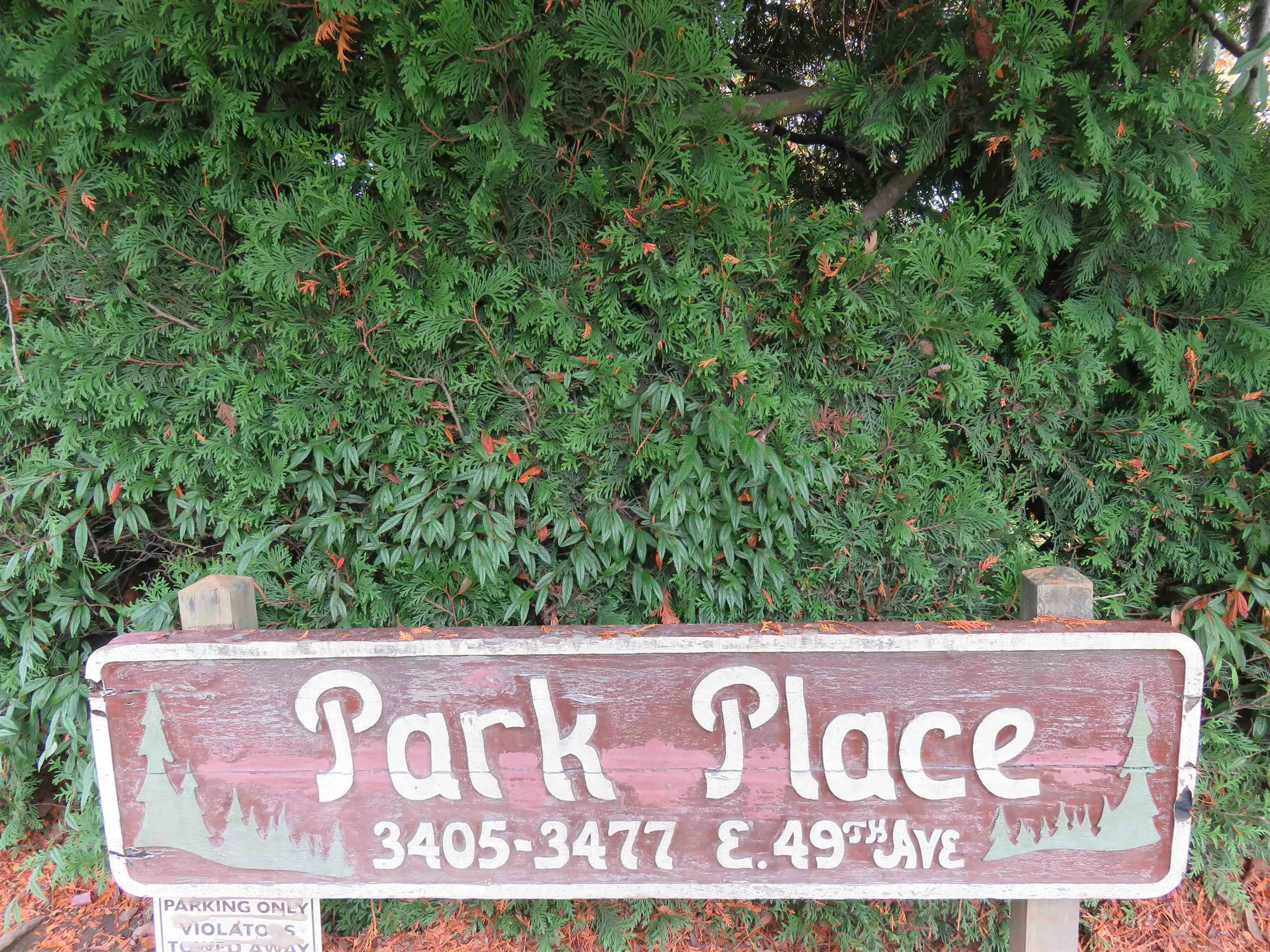 Park Place is a 150 unit townhouse development!