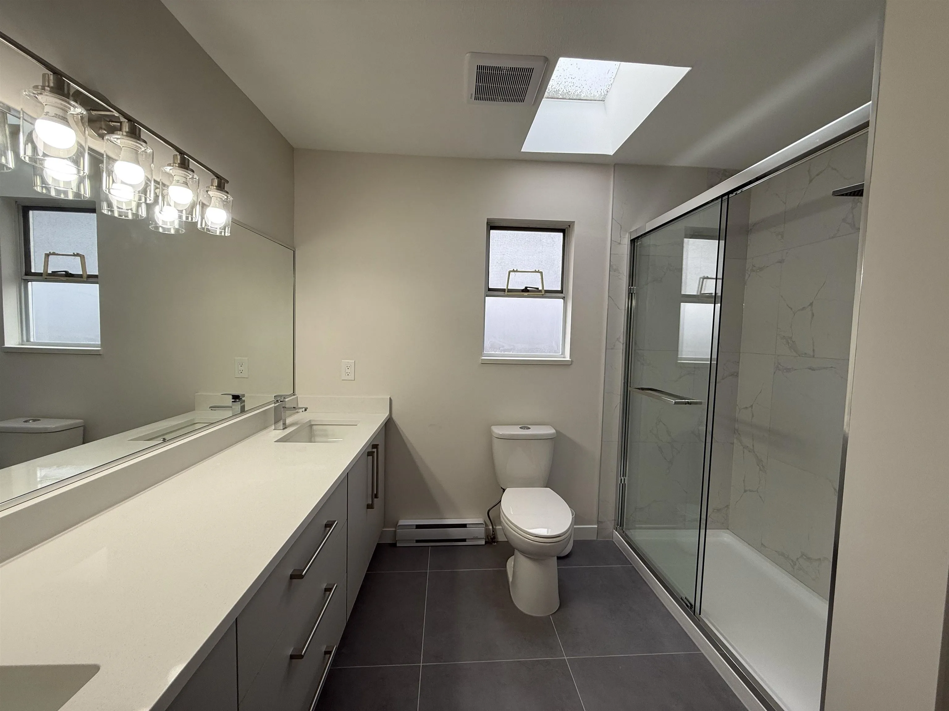 Brand new primary bathroom