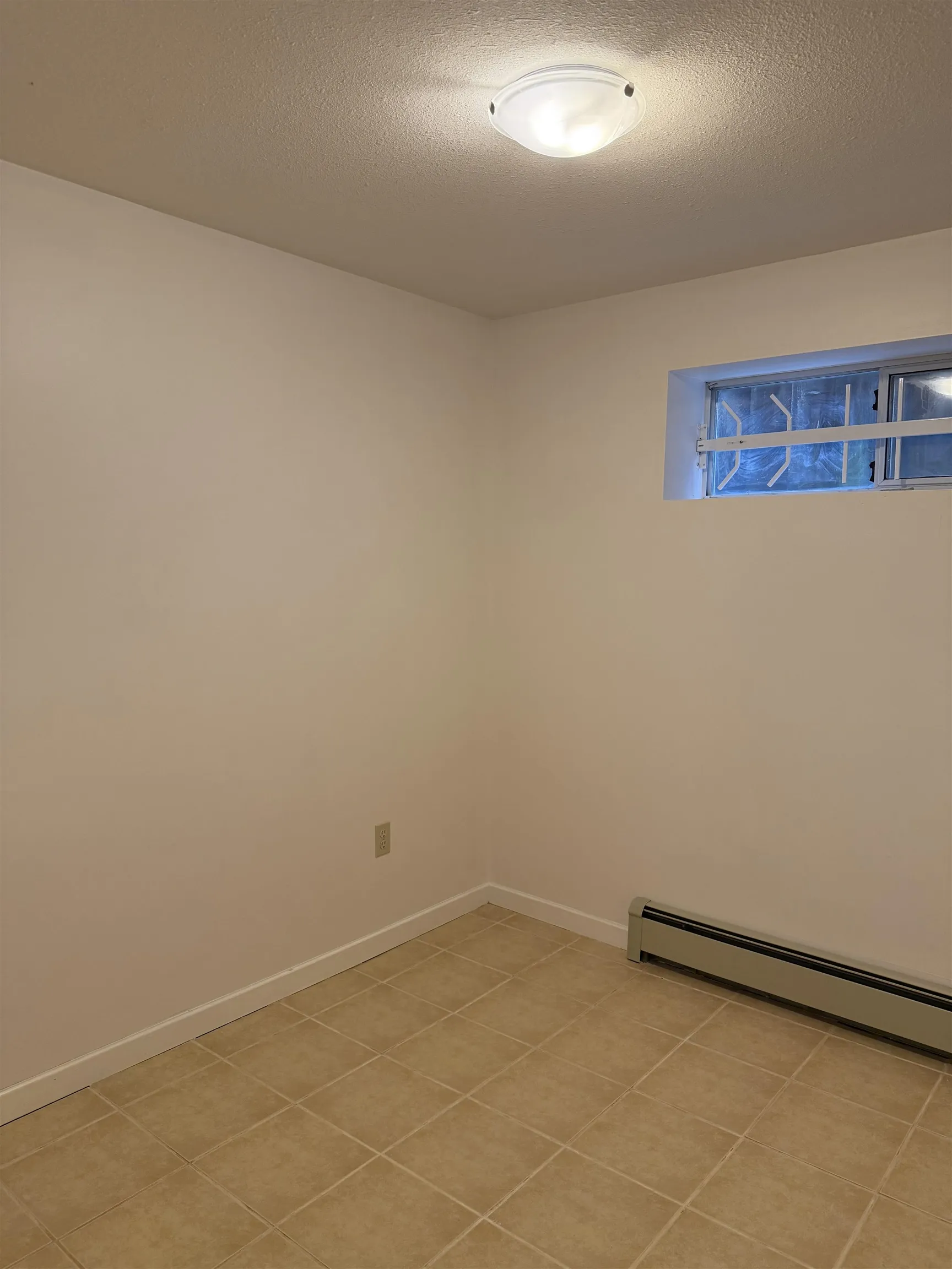 Basement bedroom