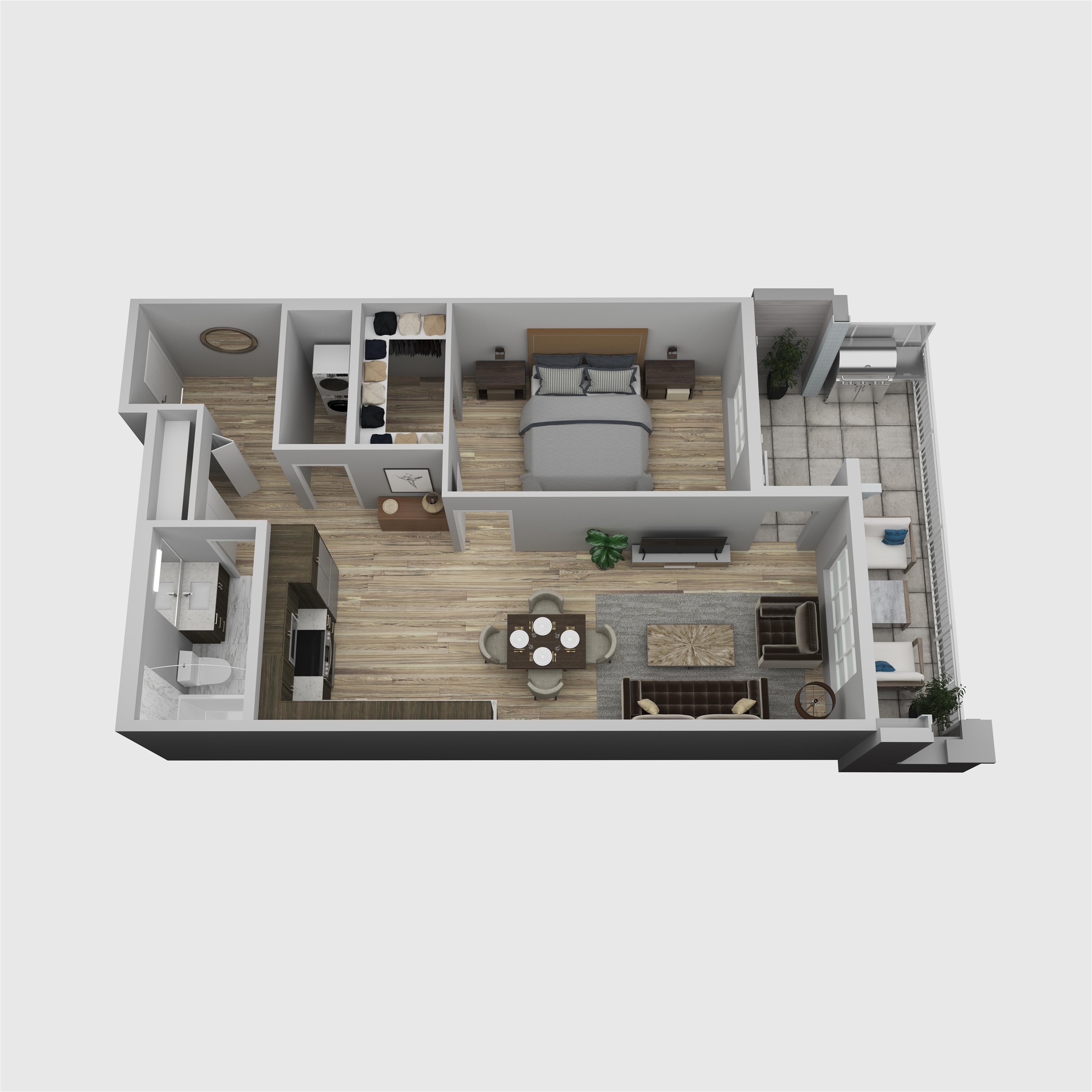 **Dollhouse Rendering**